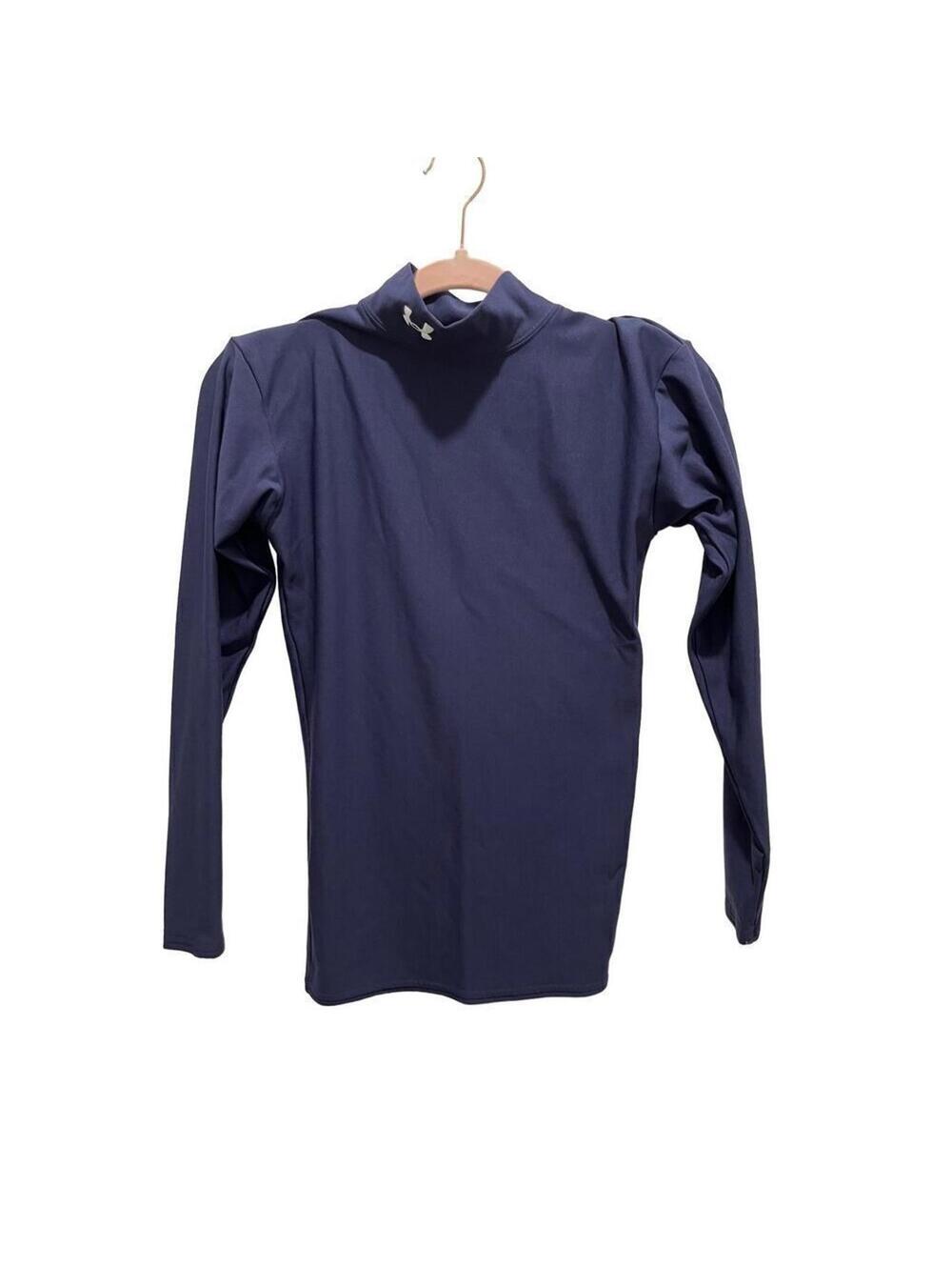 Under Armour blue longsleeve, cold gear, women’s size S